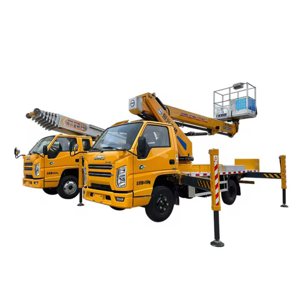 China Factory Price Jmc 32m Telescopic Boom Aerial Platform Vehicle High-Altitude Operation Truck