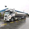 Dongfeng Tractor with 3 Axle 33m3 Milk Transport Tank Semi-Trailer for Sale