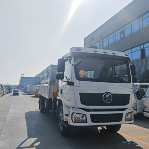 Shacman L3000 Truck-Mounted Lifting Cran 4X2 8ton Straight Arm Crane Truck for Sale