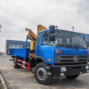 China Dongfeng 4X2 Crane Truck 8 Tons 10 Tons Fold Boom Crane Truck for Sale