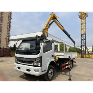 Factory Price DFAC 4X2 Small Boom Crane Mounted Truck for Sale