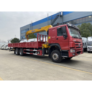 Factory Price Sinotruk HOWO 6X4 10ton 12ton 14ton Telescopic Boom Crane Truck for Sale
