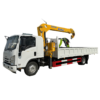 Isuzu 4X2 Truck Mounted Crane Small 5 Ton Telescopic Boom Crane Truck for Sale