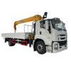 New Isuzu Giga Lorry Crane Truck Small 8 Tons Truck Mounted Crane for Sale
