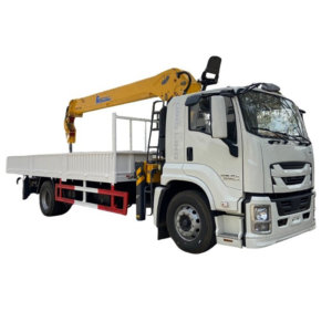 New Isuzu Giga Lorry Crane Truck Small 8 Tons Truck Mounted Crane for Sale