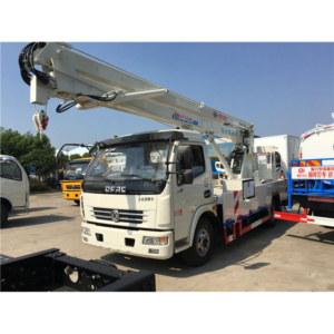 Factory Price Dongfeng DFAC 6-Wheeler 18m Folding Boom Aerial Work Platform Truck for Sale