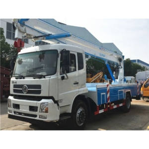 New Dongfeng 20m 22m Folding Arm Aerial Platform Working Hydraulic Lift Bucket Truck for Sale