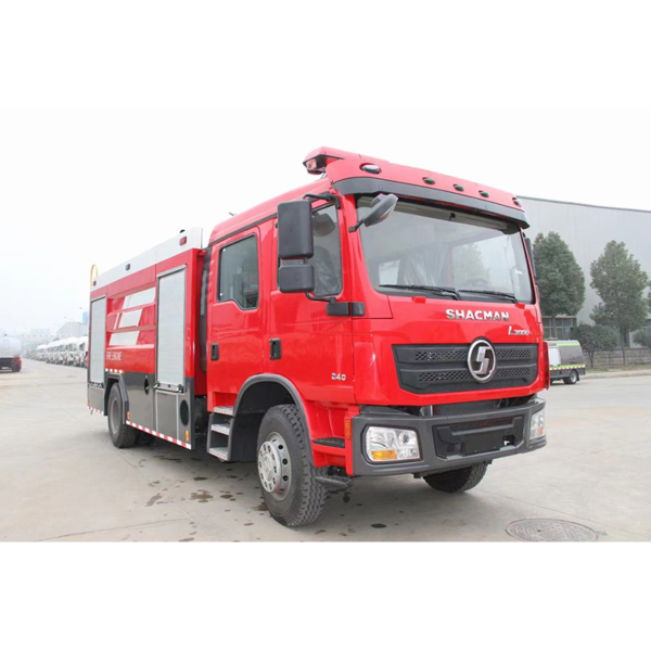 Shacman Rescue Water Foam Fire Engine 4X2 8m3 Fire Fighting Truck Factory Price