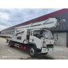 High Quality HOWO Folding Arm Aerial Working Platform Truck 4X2 Hydraulic Aerial Cage Truck