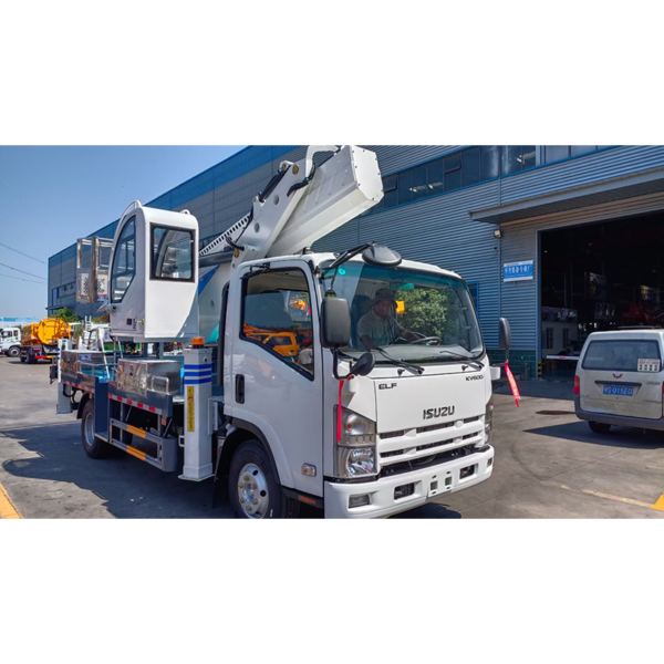1suzu Elf Kv600 6 Wheeler 20m 22m 24m 28m 32m Hydraulic Aerial Work Platform Basket Hydraulic Ladder Truck