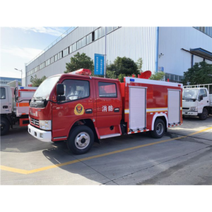 Brand New Dongfeng 4X2 Small Fire-Extinguishing Water Foam Tanker Fire Truck for Sale