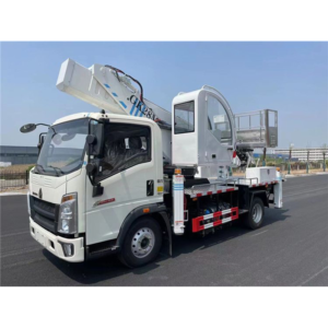Factory Sinotruk HOWO 28m 30m 33m Aerial Work Lifting Truck High Altitude Operation Truck