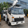 China Factory HOWO 22m Aerial Platform Work Vehicle Truck Mounted Aerial Work Platform