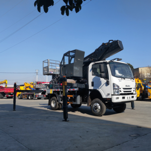 1suzu Kv100 31m Straight Arm Aerial Platform Vehicle High Altitude Operation Truck Aerial Work Truck with Basket