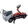 1suzu 4X2 Hook Loader Lift Waste Collection Container Bin Garbage Truck