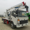 HOWO 4X2 Folding Arm High Altitude Aerial Working Platform Insulated Bucket Trucks for Sale