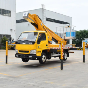 China Jmc 27 M 28m High Altitude Operation Truck 23m Hydraulic Aerial Manlift Work Platform Truck for Sale