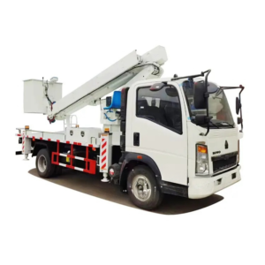 Sinotruk HOWO 14 16m Aerial Truck New Insulated Bucket Aerial Lift Work Platform Truck Price
