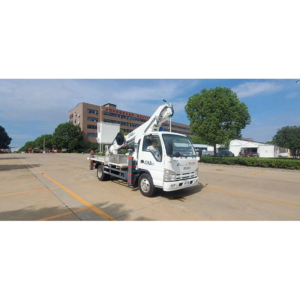 1suzu 4X2 Telescopic Boom Lift Aerial Working Platform Truck 24m Manlift Lifting Truck Price