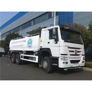 Sinotruk HOWO 6X4 20m3 Right Hand Drive Water Bowser Sprinkler Tank Truck for Sale