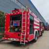 China Factory Price HOWO 4X2 8cbm Emergency Fire Rescue Engine Water Tank Fire Fighting Truck