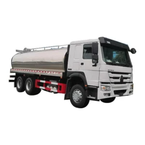 HOWO 6X4 Stainless Steel Milk Tank Truck20000 Liters Tanker Truck for Fresh Milk Transporting