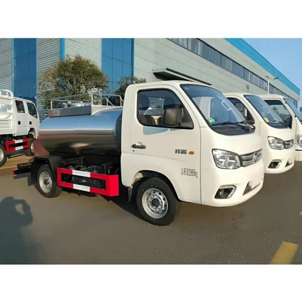主图1 Good Price Foton Small Stainless Steel Tank Milk Delivery Truck Fresh Milk Transport Tanker Truck