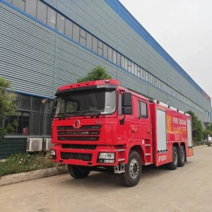 Shacman F3000 12000liter 12ton Foam Water Tanker Fire Fighting Rescue Engine Truck