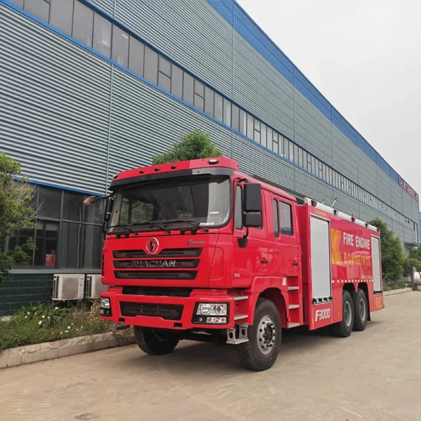 Shacman F3000 12000liter 12ton Foam Water Tanker Fire Fighting Rescue Engine Truck