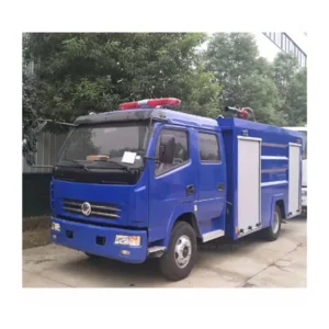 High Quality Double Cab LHD Rhd 3500 Liters Foam Tanker Fire Engine Truck for Sale