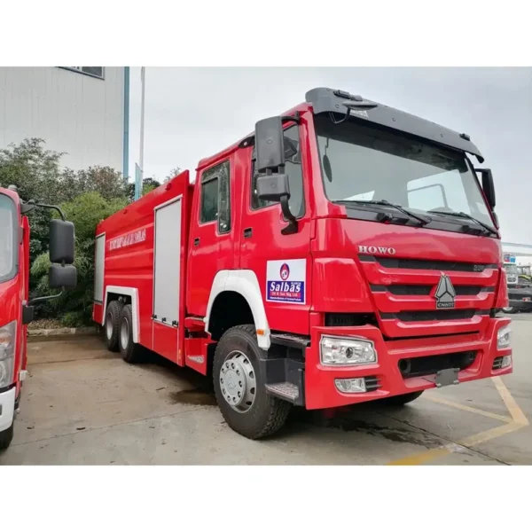 HOWO 12000liters Fire Fighting Rescue Truck Water Tank Fighting Emergency Firefighter Truck