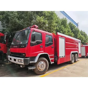 Factory Price Isuzu Fvr 6X4 10 Tires Water and Foam Fire Fighting Truck for Sale