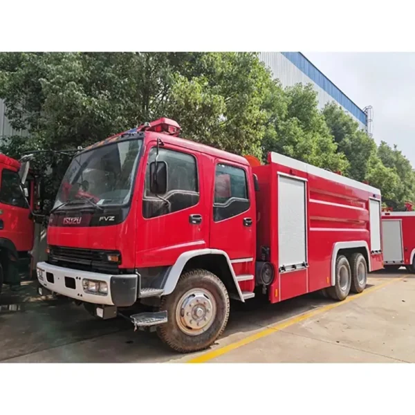 Factory Price Isuzu Fvr 6X4 10 Tires Water and Foam Fire Fighting Truck for Sale