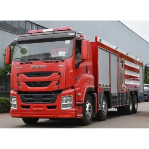 Isuzu Giga Fire Fighting Truck 8X4 Heavy-Duty Multi-Function Fire Engine Rescue Truck