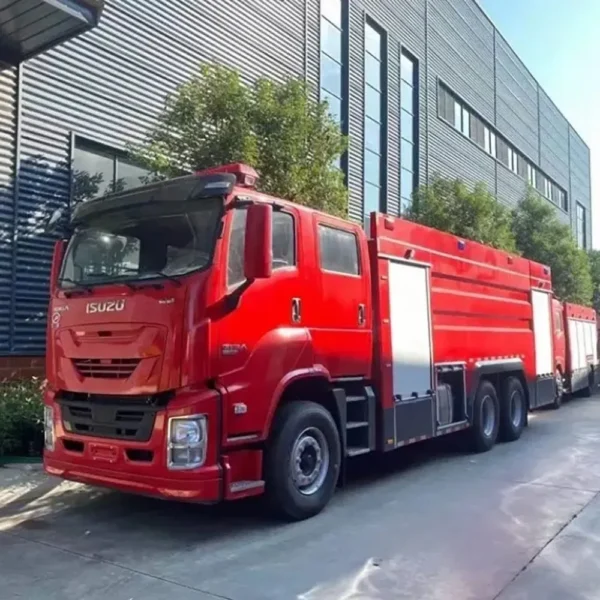 主图1 Isuzu Giga Fire Fighting Truck Water Powder Foam Tank Fire Truck for Sale