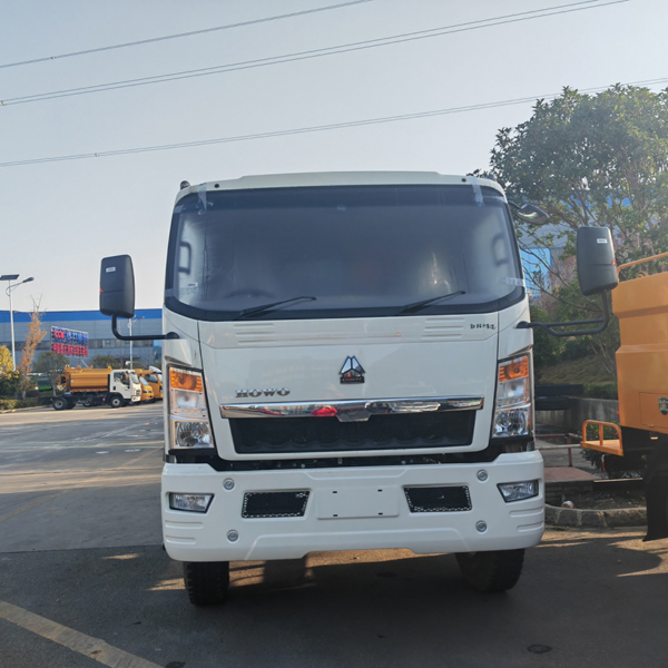 HOWO 7m3 4X2 Refuse Collector Truck Garbage Compactor Compressed Trucks