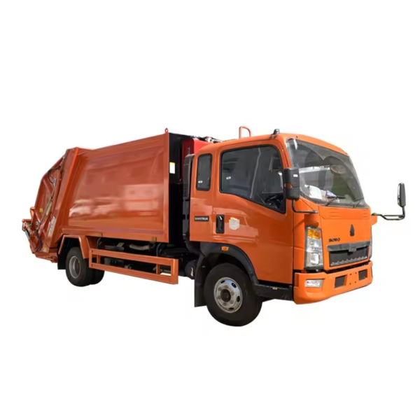 Best Quality HOWO 9 Cbm Garbage Compactor Truck Compression Garbage Truck for Sale