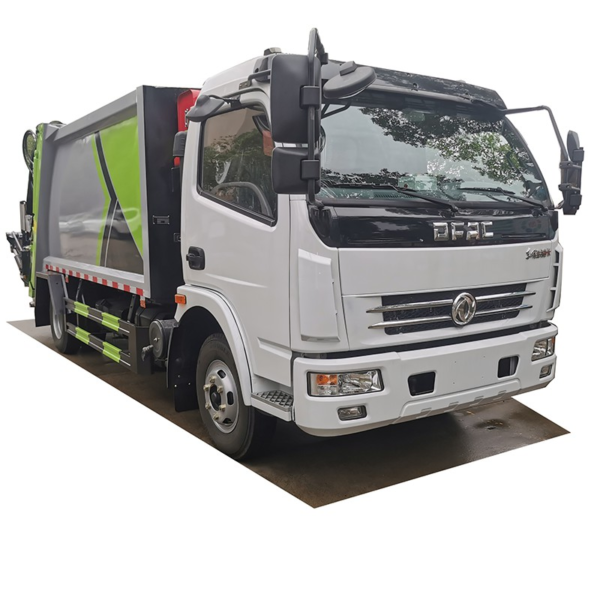 Famous Brand Chassis 4X2 8 Cbm Garbage Collecting Compactor Truck Price Garbage Compactor Truck