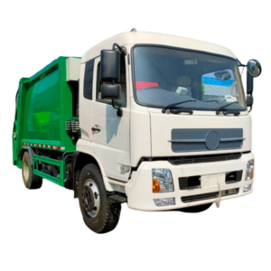 Dongfeng Rear Loading Compression Garbage Truck 4X2 15cbm Large Garbage Truck