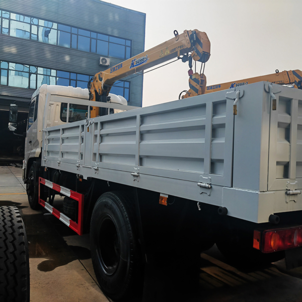 主图2 Dongfeng Mobile Mini 3ton 5ton 6.3ton 8ton Crane Truck for Versatile Heavy Lifting