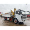 China Right Hand Drive Dongfeng 6 Wheeler 3.2 Ton Truck with Crane for Sale