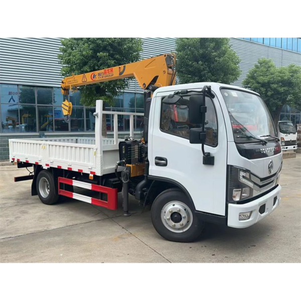 High Quality DFAC 4X2 Truck with Crane 3 Ton New Crane Truck for Sale