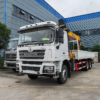 主图2 Shacman Truck Crane 6X4 Mobile 12 Ton Construction Hydraulic Lifting Equipment Machinery New Boom Truck Mounted Crane Price