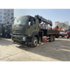 China Factory Isuzu Giga 6X4 12ton Construction Truck Crane for Sale
