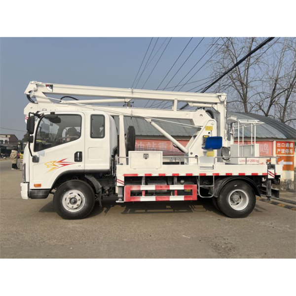 Right Hand Drive 4X2 FAW 14m Folding Boom Aerial Work High Lifting Platform Truck for Sale
