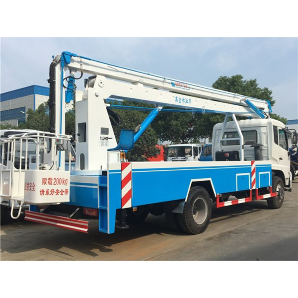 New Dongfeng 20m 22m Folding Arm Aerial Platform Working Hydraulic Lift Bucket Truck for Sale
