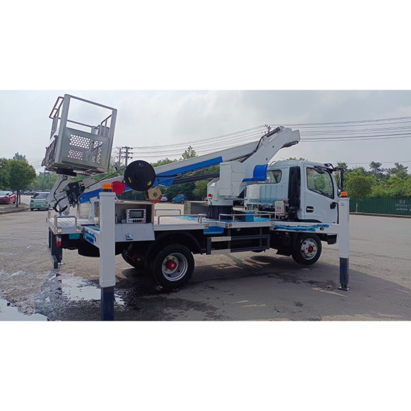 Customized Diesel Telescopic Boom Bucket Vehicle Aerial Work Truck High-Altitude Operation Truck