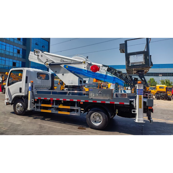 1suzu Elf Kv600 6 Wheeler 20m 22m 24m 28m 32m Hydraulic Aerial Work Platform Basket Hydraulic Ladder Truck
