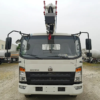 HOWO 4X2 Folding Arm High Altitude Aerial Working Platform Insulated Bucket Trucks for Sale