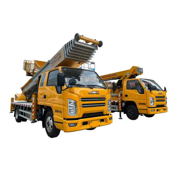 China Factory Price Jmc 32m Telescopic Boom Aerial Platform Vehicle High-Altitude Operation Truck
